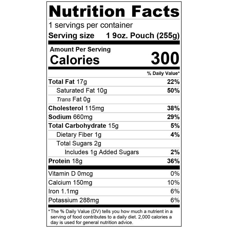 Vital Choice Savory Seafood Bisque, Heat-And-Eat Food Pouches, Wild Caught