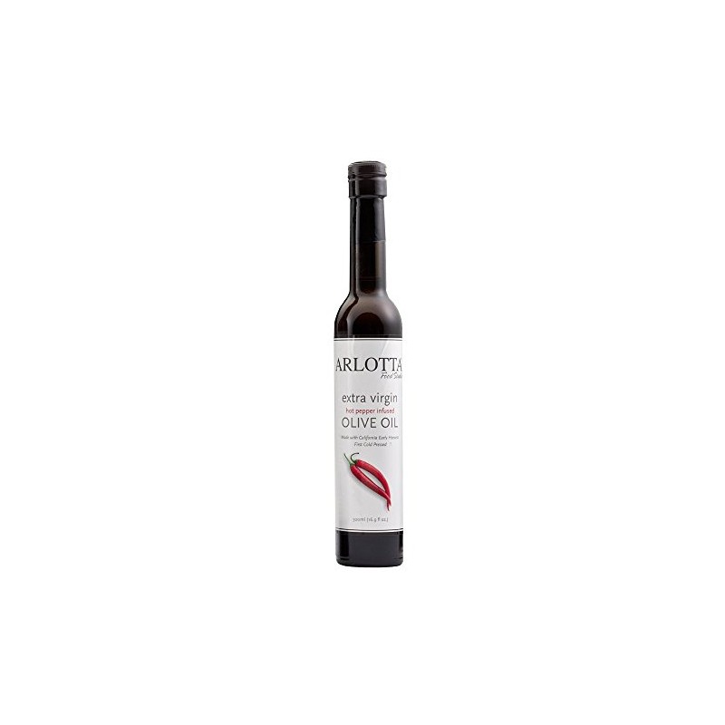 Arlotta Hot Pepper Infused Olive Oil California Organic Gourmet 16.9