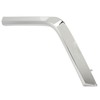 Front Bumper Lower Chrome Trim ABS Side Molding Strips Replacement