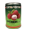 Cathay Kitchen Premium Lychee in Syrup - Peak Season Harvest