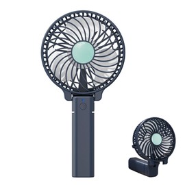 Portable Handheld Fan, 3 Speeds Mini 180° Foldable Hand Held Personal Fan USB Rechargeable, Battery Powered Fans for Travel, Office Desk Accessories, Cruise, Concerts, Makeup, 2026 Summer Gifts