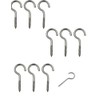 uvbws 10 Pcs Stainless Steel Ceiling Hooks 2-1/2 Inch Ceiling