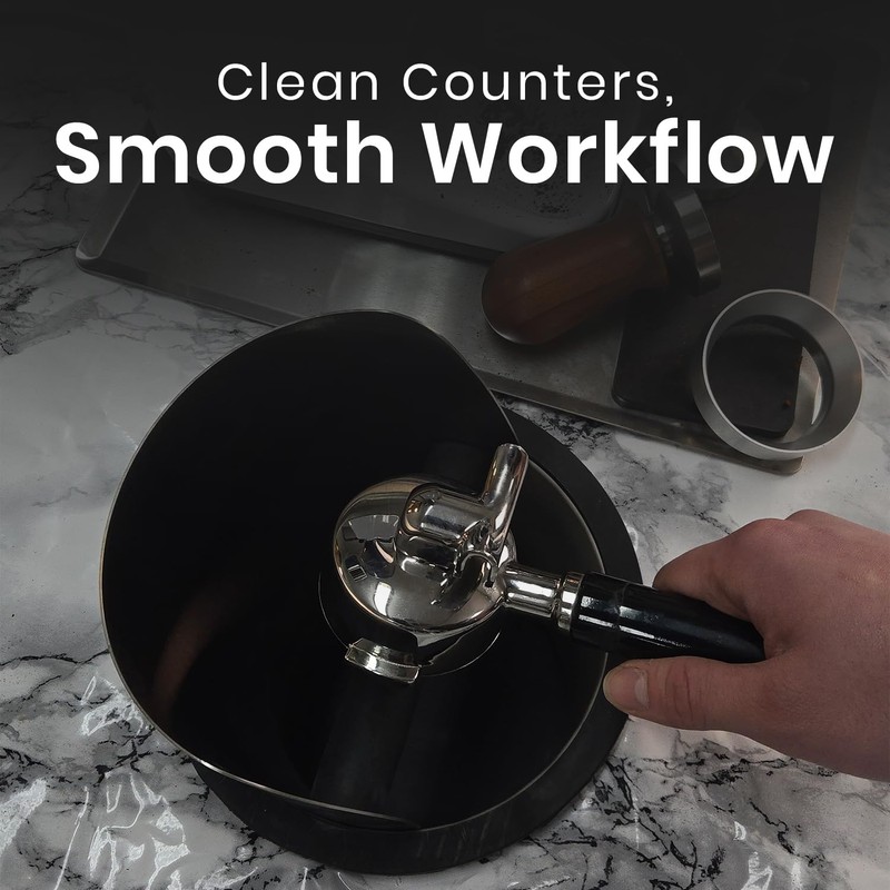 Rattleware Premium Stainless Round Knock Box (6.25" x 7.5") -