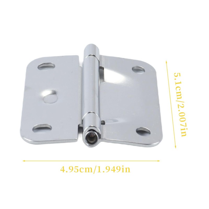 Ausi 4pcs Coleman Cooler Hinge Replacement Set – Stainless Steel