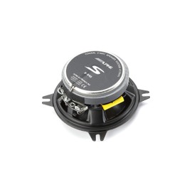 Alpine S-S40 S-Series 4-inch Coaxial 2-Way Speakers (Pair) - Contains 4x6 Adapter Plate Bundle