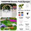 Paint Sprayer Cordless Compatible for Ryobi 18V Battery, 70000PRM Electric