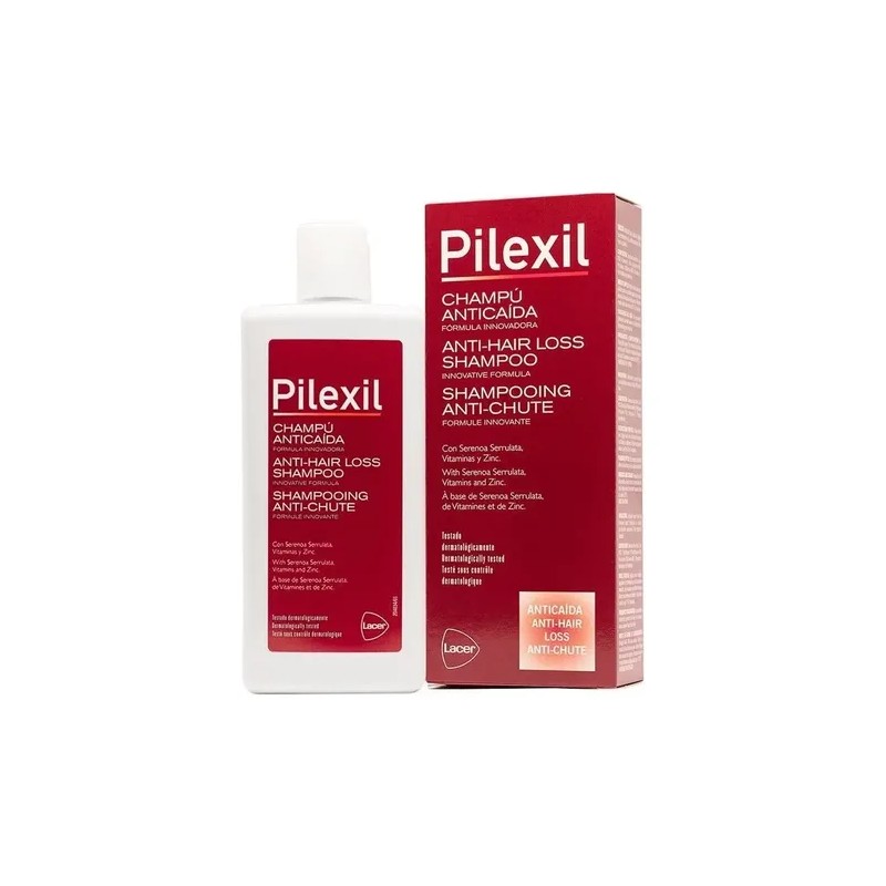 Shampoo Anticaída 300ml Pilexil