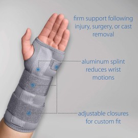 Swede-O Thermal Vent Wrist/Forearm Splint, Left - Medium