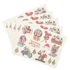 Ipetboom 6sheets Christmas Temporary Stickers for Boys and Girls Adults