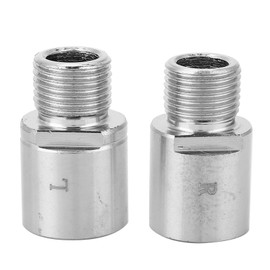 1 Pair Steel Bike Pedal Extenders Bicycle Spacer Chrome Molybdenum Extenders Extended Spacer Extenders Heavy Duty Fit Most Pedals