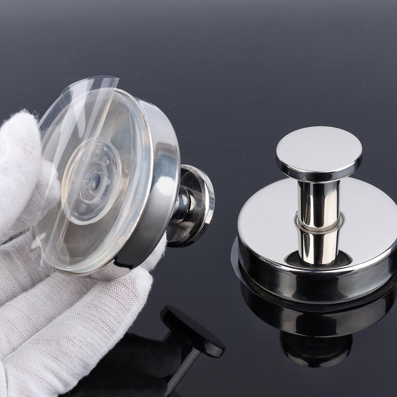 Augegel Suction Cup Hooks for Shower, Reusable Towel Hooks for