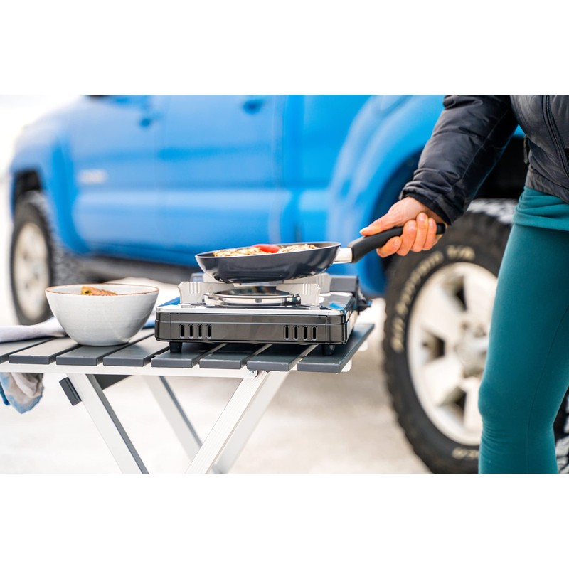 Iwatani Cassette Feu Butane gas Camp Stove, one, Gray