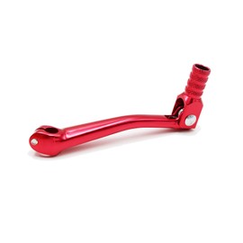 PRO BAT Manija de palanca de cambios de mano para motocicleta para 110 cc, 125 cc, 135 cc, 150 cc, 200 cc y 252 cc, quad, buggy, rojo