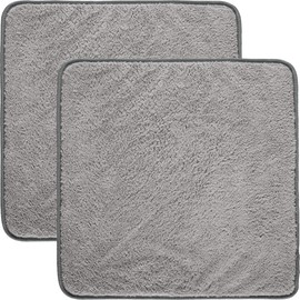 Erwin Müller Microfibre Cloth Pack of 2 Microfibre Grey Size 40 x 40 cm