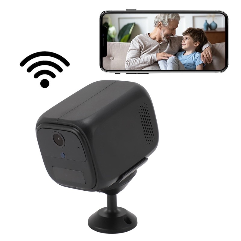 Small Security Camera 4G LTE 1080P Motion Detection 2 Way