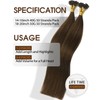 VINBAO U-Tip Real Hair Extensions, Hot Fusion, U-Tip Real Hair