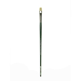 Winsor & Newton Winton Hog Bristle Brush-Bright 6,Green