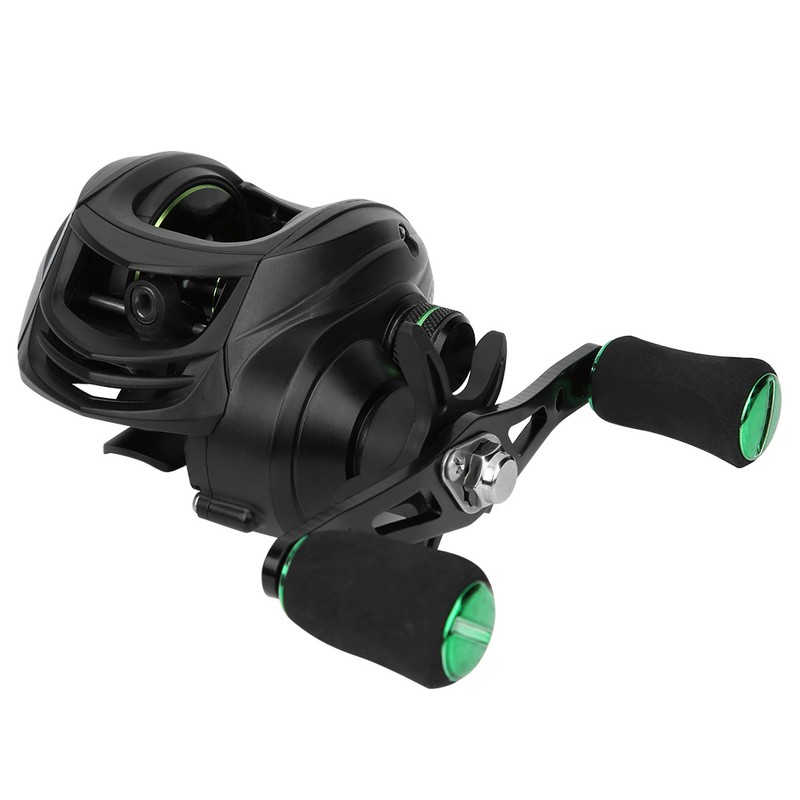 HL Metal Wheel Baitcasting Reel Left/Right Hand Magnetic Brake Fishing
