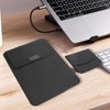 Laptop Sleeve Case PU Leather for OS Laptop 13 Vertical