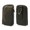 DFV mobile - Multi-Functional Vertical Stripes Nylon Pouch Bag case