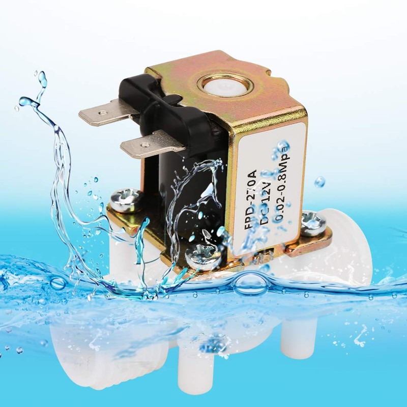 DC 12 V G1/2 Inch Solenoid Valve for Water Plastic