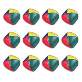 TK.Felly Juggling Balls, Colorful Set of 12, Street Performers, Entertainment, Practice, Sand Balls, Hiding Arts (1 Dozen Set)
