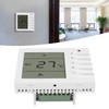 Thermostat, Manual Buttons Air Conditioning Thermostat LCD Screen Display Easy