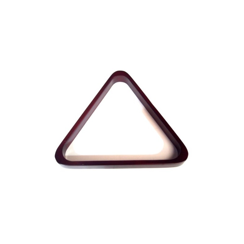 WOODEN MAHOGANY POOL TABLE TRIANGLE TO FIT AMERICAN 2 1/4"