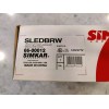 Simkar NOS Simkar LED Exit Light Dual Circuit 120/277 Red