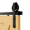 CCJH 4-20FT Sliding Barn Door Hardware Kit Closet Cabinet Track
