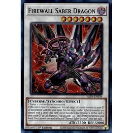 Firewall Saber Dragon - ALIN-EN038 - Super Rare - 1st Edition