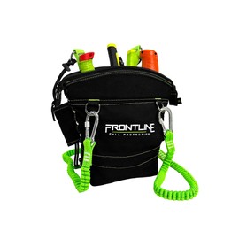 Frontline TP10 10 lbs ToolGrip™ Tool Pouch with Tool D-Rings | Tool Slots | Double Zipper Closure | Tunnel Belt Loop