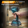 300N.m Cordless Impact Wrench 21V Torque Power Impact Driver with