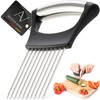AVANA Onion cutter holder made of stainless steel onion holder