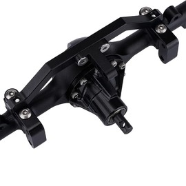 Aswalling CNC Aluminum Alloy D90 Front Rear Axle for 1/10 RC Crawler D90 D110 Gelande II Yota II Axle Upgrade Parts,2