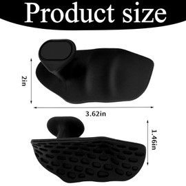 Gym Grips, Hand Grips for Weight Lifting, Gym Hand Grips for Men and Women, Weight Lifting Grips with Storage Box Ideal for Deadlifts, Rows, and Dumbbell Exercises(Black)
