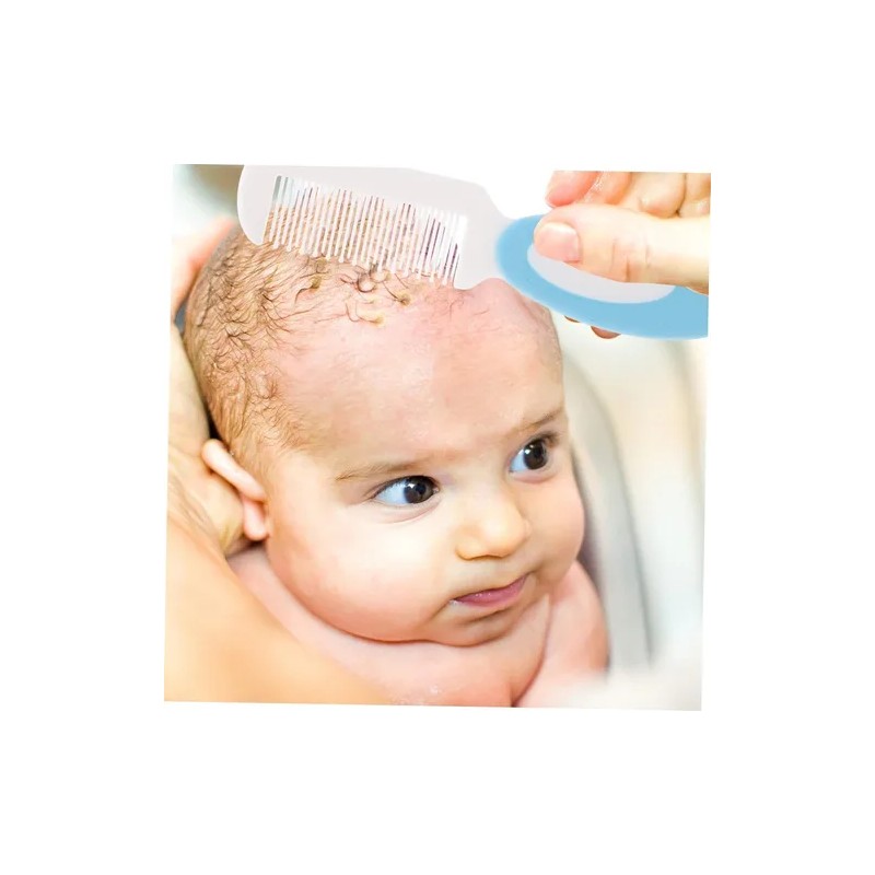 Juego De Peine Y Cepillo Para Bebés, Cerdas Naturales Suaves