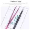 COHEALI 2Pcs Two Headed Silica Gel Manicure Tweezers Multi Purpose