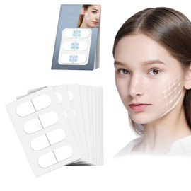 ziyue 120 Pcs Invisible Face Lifting Tape Facial Tape Lift Neck Tightening Tapes Slimming Bands for Sagging Skin Wrinkles Double Chin