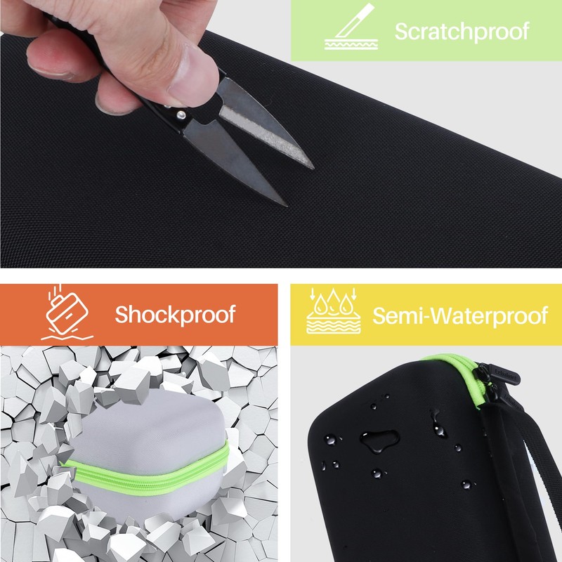 Lebakort Hard Carry Case Compatible with Brother P-Touch PTH110 Label