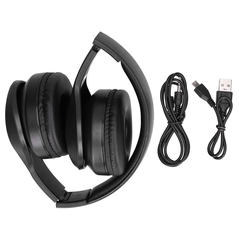 OY712 Wireless Bluetooth Headset with 3.5mm Audio Cable Microphone Foldable