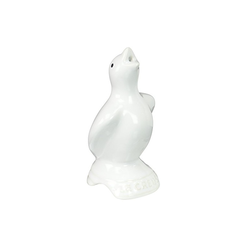 Le Creuset Stoneware Pie Bird, 3.25", White