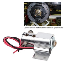 Brake Park Lock, Stainless Steel Silver Roll Control Electric Brake Lock Solenoid Lock Hill Holder