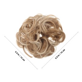 BIUDECO 2pcs Messy Bun Hair Piece Lightweight Chignon Wig for Women Quick Updo Accessory Comfortable Daily Party Wedding Use