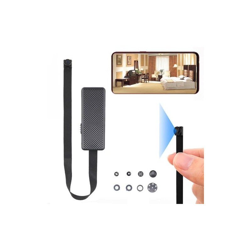 Mini Camara Espia WiFi Inalambrica Flexor, Camara de Vigilancia Oculta