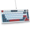 Guffercty kred 75% Percent Mechanical Keyboard with Knob, Gasket Mouted