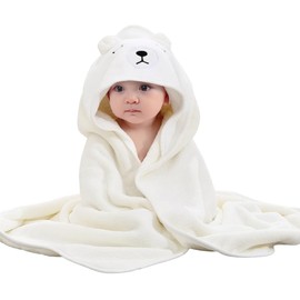 HAGOT children's white bear blanket 1 piece - 80 * 80cm
