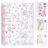 GOKEI Transparent Binder Sticker Notebook Plastic Board M5 Size Mini