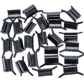 Rexka 25pcs Roof Garnish Windshield Moulding Clips 4L3Z-1510182-AA for Ford F-150 Pick Up Lincoln Mark LT 4L3Z1510182AA F150