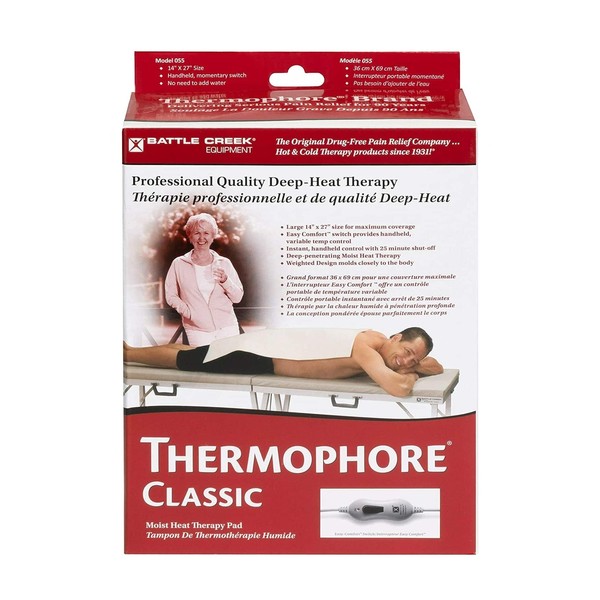 BT055EA - Thermophore Classic Deep-Heat Therapy Pack Moist Heat, Standard 14 x 27